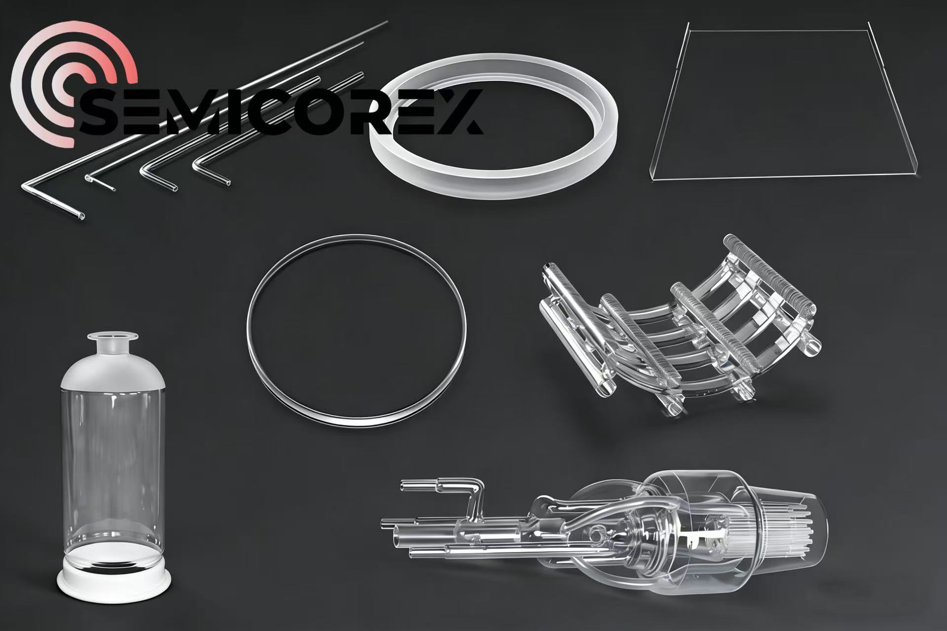 အသုံးများသော Semiconductor Quartz အစိတ်အပိုင်းများနှင့် အသုံးချမှုများ