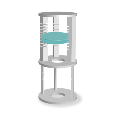 Silicon Carbide Wafer Boat ၊